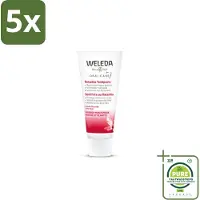 Weleda 5 x - Tandpasta - Ratanhia - 75 ml - Grootverpakking - Tandpasta - Tandvlees - Natuurlijke Tandpasta - Fluoridevrij - Ratanhia