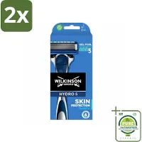 Wilkinson Sword Wilkinson - Navulmesjes - Hydro 5 Skin Protection Scheermes Regular - Comfortabel - 1 mesje - Voordeelverpakking - 2 stuks - Scheermes - Hydro 5