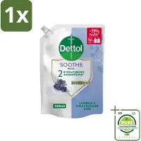 Dettol 1 x - Handzeep Navulling - Soothe - Lavendel & Vioolbloesem - 500 ml - Handzeep Navulling - Lavendel - Vioolbloesem - Antibacterieel - Hydraterend