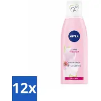 Nivea 12 x - Gezichtstonic - Essentials Verzachtende Tonic - Voor droge & gevoelige huid - Met Amandelolie & Hydramine - 200 ml - Gezichtswater - Toner - Droge Huid - Gevoelige Huid - Essentials