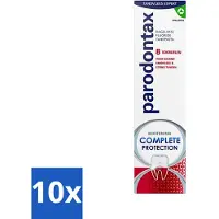 Parodontax 10 x - Tandpasta - Complete Protection - Extra Fresh - 75 ml - Gezond Tandvlees - Bloedend Tandvlees - Tandpasta - Tandplak - Frisse Adem