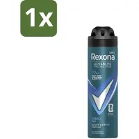 Rexona 1 x Men - Deodorant Spray - Cobalt Dry - Sportieve Frisheid - 150 ml - Deodorant Spray - Sportieve Frisheid - Anti-transpirant - Motion Sense - Zweetbehandeling