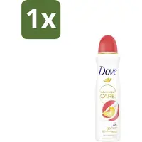 Dove 1 x Deodorant Spray - Perzik & Witte Bloesem - 150 ml - Deodorant Spray - Anti-irritatie - Huidverzorging - Zweetvermindering - Frisse Geur