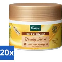 Kneipp 20 x - Body scrub - Sugar & Oil - Beauty Secret - 200 ml - Body Scrub - Huid Verzorging - Exfoliëren - Suiker Scrub - Natuurlijke Oliën