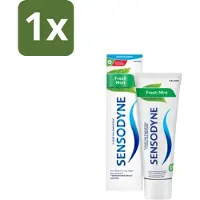 Sensodyne 1 x - Tandpasta - Fresh Mint - Frisse Adem - 75 ml - Gevoelige Tanden - Tandpasta - Fluoride - Frisse Adem - Tandglazuur