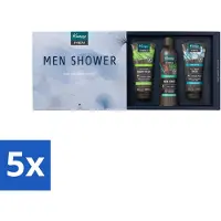 Kneipp 5 x - Men Collection Luxe Geschenkset - Douchegel - Mannelijke Verzorging - Natuurlijke Verzorging - Geschenkset - Geschenk Voor Hem