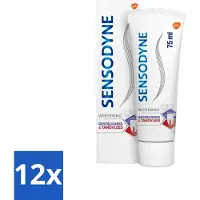 Sensodyne 12 x - Tandpasta - Gevoeligheid & Tandvlees - Whitening - Gevoelige Tanden - 75 ml - Gevoelige Tanden - Tandvleesproblemen - Tandpasta - Tandglazuur - Tandplak