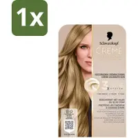 Schwarzkopf 1 x - Haarkleuring - Creme Supreme 8-0 - Natuurlijk Blond - 245g - Natuurlijk Blond - Permanent Haarverf - Haarverf Creme Supreme - Haarverf 8-0 - Haarverf 100% Grijsdekking