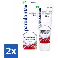 Parodontax 2 x - Tandpasta - Complete Protection Whitening - Tegen Bloedend Tandvlees - 75 ml - Tandpasta - Tanden - Tandvlees - Witte Tanden - Bloedend Tandvlees