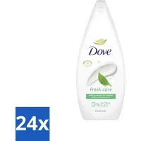 Dove 24 x Douchecrème - Fresh Care - 720 ml - Douchecrème - - Hydratatie - Zachte Huid - Douchegel