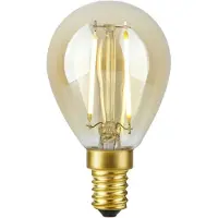 SPL E14 LED Kogellamp | 2.9W Goud 2200K 220V/240V 922 | 360° Dimbaar