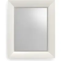 Kartell Francois Ghost Spiegel 79x65 cm | Mat White