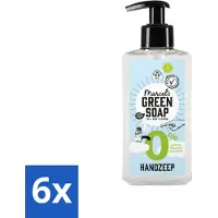 Marcel's Green Soap 6 x - Handzeep 0% - Zachte verzorging - 250 ml - Handzeep - Biologische Zeep - Gevoelige Huid - Vegan Zeep - Natuurlijke Zeep