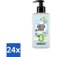 Marcel's Green Soap 24 x - Handzeep 0% - Zachte verzorging - 250 ml - Handzeep - Biologische Zeep - Gevoelige Huid - Vegan Zeep - Natuurlijke Zeep