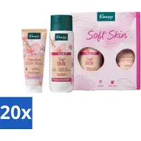 Kneipp 20 x - Soft Skin Moments Geschenkset - Douchegel - Huidverzorging - Gevoelige Huid - Douchegel - Body Milk - Amandelolie