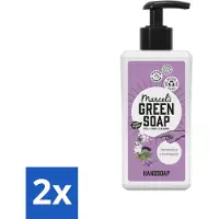 Marcel's Green Soap 2 x - Handzeep - Lavendel & Rozemarijn - Zachte verzorging - 250 ml - Handzeep - Lavendel - Rozemarijn - Biologische Zeep - Natuurlijke Zeep