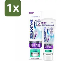 Sensodyne 1 x - Tandpasta - Clinical Repair - Deep Clean - Grondige Reiniging - 75 ml - Gevoelige Tanden - Tandpasta - Snelle Verlichting - Diepe Reiniging - Klinisch Bewezen