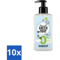 Marcel's Green Soap 10 x - Handzeep 0% - Zachte verzorging - 250 ml - Handzeep 0% - Gevoelige Huid - Milde Reiniging - Plantaardige Glycerine - Allergiegevoelig