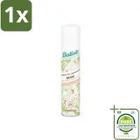 Batiste 1 x - Nude - Droogshampoo - Frisse Look - Volume en Textuur - 200ml - Droogshampoo - - Nude - Fris Haar - Natuurlijke Droogshampoo