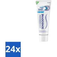 Sensodyne 24 x - Tandpasta - Rapid Relief - Gevoeligheidsverlichting - 75 ml - Gevoelige Tanden - Tandpasta - Tandpijn - Snelle Verlichting - Tandbescherming