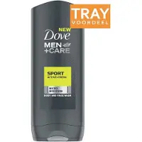 Dove MEN+CARE SPORT ACTIVE + FRESH BODY WASH DOUCHEGEL 12 X 400 ML