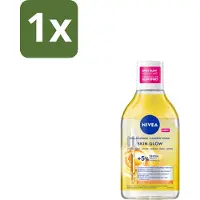 Nivea 1 x - Micellair Water - Serum Verrijkt Stralend - Verwijdert Waterbestendige Make-up - 400 ml - Micellair Water - Gezichtsreiniging - Stralende Huid - Gevoelige Huid - Hydraterend