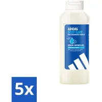 Adidas – Douchegel – Active Skin & Mind Deep Care – 400 ml - Bulkverpakking - 5 stuks