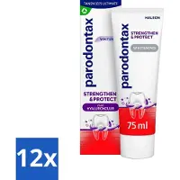 Parodontax 12 x - Tandpasta - Strengthen & Protect - Whitening - 75 ml - Tandpasta - Tandvlees - Tanden - Tanden Verzorging - Tanden Witteren