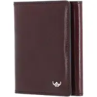 Golden Head Leren portemonnee Colorado RFID Protect Minischeintasche 1011 Bordeaux wijnrood