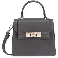 L.credi schoudertas handtas Konstanze Crossbody Bag Iron donkergrijs