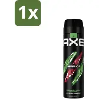 Axe 1 x - Deodorant Spray - Africa - Sinaasappel & Sandelhout - Verleidelijk Fris - 200 ml - Deodorant Spray - Geur - Zink-Zap - 48 Uur Bescherming - Sinaasappel En Sandelhout