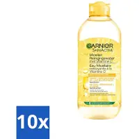 Garnier 10 x - SkinActive - Micellair Water - Vitamine C - Reinigingswater - 400 ml - Micellair Reinigingswater - Vitamine C - Reinigen - Make-up Verwijderen - Stralen Huid