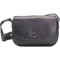 Esquire Leren schoudertas Athena Crossbody Bag Black zwart