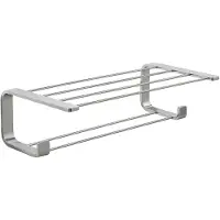 Gedy Outline Handdoekenrek met stang, chroom