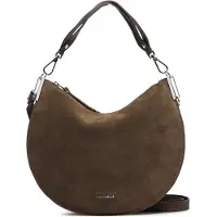 Coccinelle Sunup Suede | Hobo tas leer | olijf