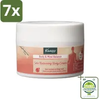 Kneipp 7 x - Body crème - Body & Mind Balance - Iris & Vetiver - 200 ml - Grootverpakking - Lichaamscrème - Verzorging - Hydratatie - Iris - Vetiver