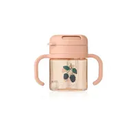 Liewood - Kai Tritan Straw Cup - Berry / Pale Tuscany - 280ml