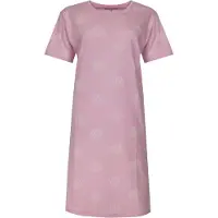 Temptation Dames Big Shirt - Korte Mouwen - Roze - Maat XXL