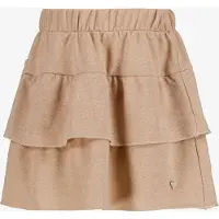 TwoDay meisjes rok met ruches en glitters goud maat 98/140