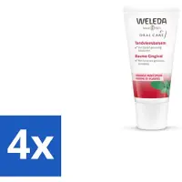 Weleda 4 x - Tandvleesbalsem - 30 ml - Tandvleesbalsem - Tandvleesverzorging - Gevoelig Tandvlees - Rood Tandvlees - Natuurlijke Tandvleesbalsem