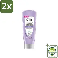 Guhl - Conditioner - Hyaluron+ Verzorging - 200 ml - Voordeelverpakking - 2 stuks - Hydraterende conditioner - Hyaluron conditioner
