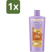 Andrélon 1 x – Shampoo – Oil & Care – 685 ml - Droog Haar - Pluis - Haar Verzorging - Haar Glans - Haar Voeding