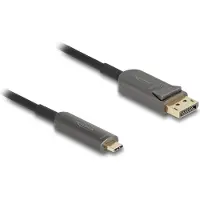 DeLOCK Active Optical Cable USB Type-C to DisplayPort 8K 60 Hz 40 Gbps 5 m