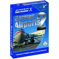 Aerosoft GmbH pc DVD-ROM German Airports 2 - Add-on for FSX and FS2004!