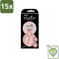 Wilkinson Sword 15 x - Scheermes - Intuition Complete - Efficiënt - 1 scheermes - Grootverpakking - Scheermes - Scheermesje - Scheerapparaat - Scheermes Voor Vrouwen - Gladde Huid