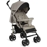 Lionelo Irma - Buggy - Wandelwagen- Lichte 7kg - tot 15 kg - Geveerde wielen - 360° - tot 5 jaar - Opbergmand - Verstelbare handgreep - Snel inklapsysteem - Compact formaat