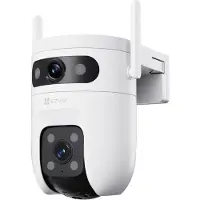 Ezviz C9c Dual - Buiten Beveiligingscamera - 3K+3K Dual Lens - AI Persoons- en Voertuigdetectie - Automatische Tracking - Kleuren Nachtzicht 40m - Tweeweg Audio - Wi-Fi 6