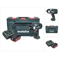 Metabo SSW 18 LTX 1750 BL accuslagmoersleutel 18 V 1750 Nm 3/4" borstelloos + 1x oplaadbare accu 10.0 Ah + lader + metaBOX