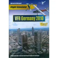 GmbH pc DVD-ROM VFR Germany 2010 West, for Flight Simulator X