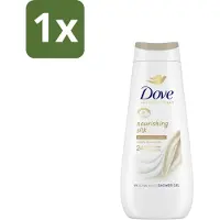 Dove 1 x Douchecrème - Nourishing Silk - 400 ml - Douche Crème - Droge Huid - Zijdezachte Huid - Hydraterend - Micro Moisture